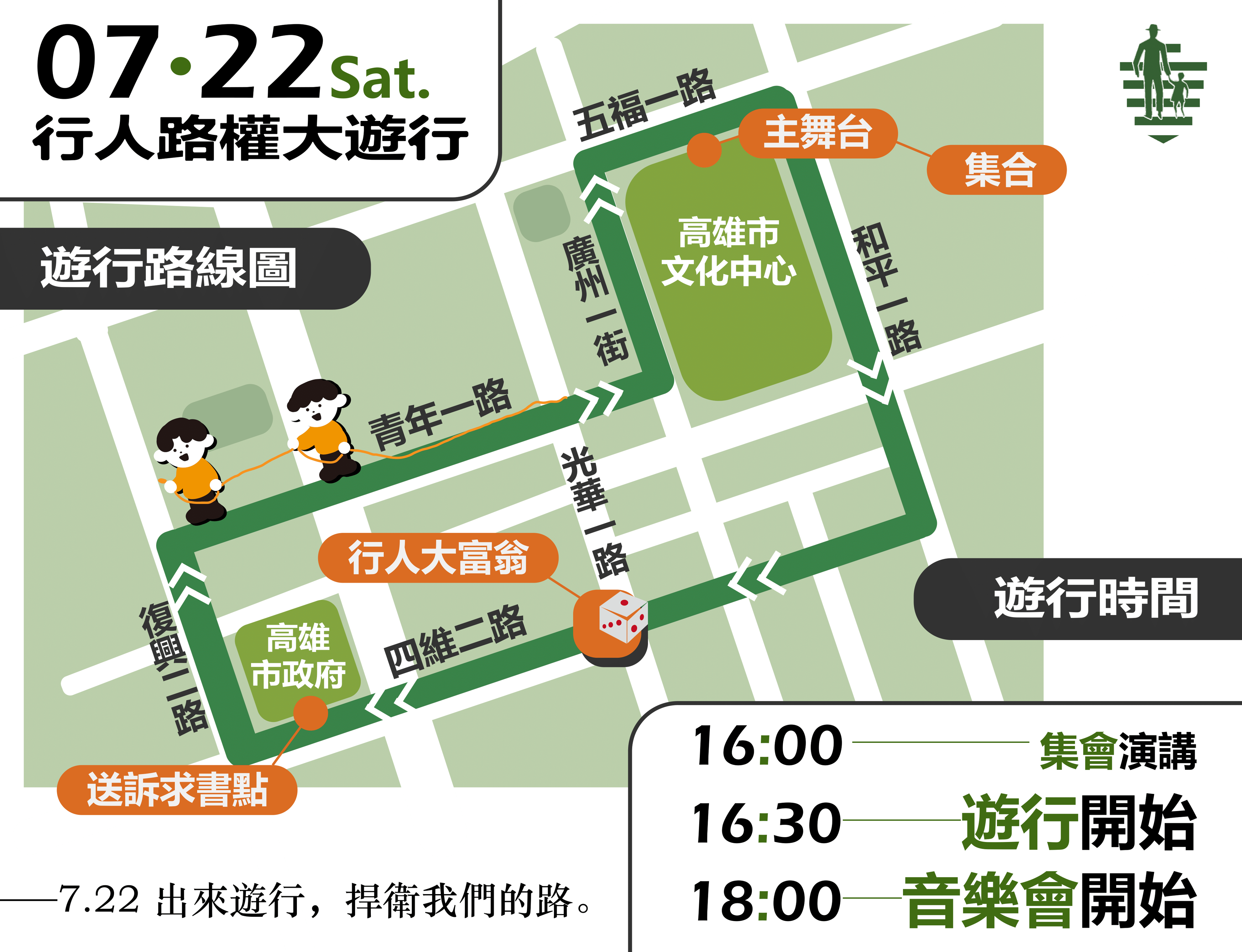 高雄行人路權大遊行